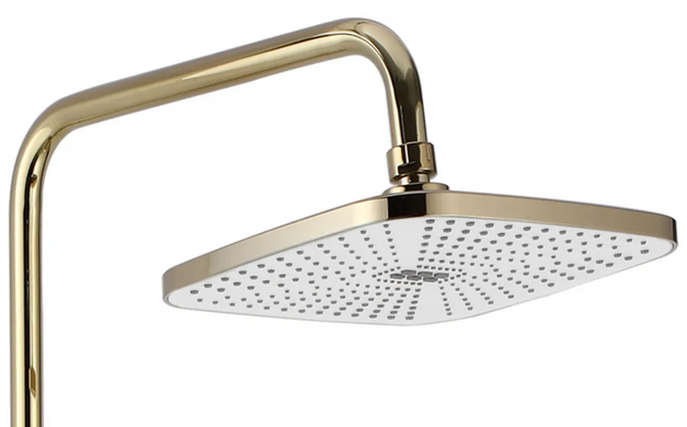 Душевой гарнитур REA STORM GOLD золотой с изливом