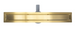 Трап для душа REA NEOX 80 PRO BRUSHED GOLD 2в1 матовое золото