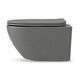 Подвесной унитаз VBI VULCANO GREY MATT