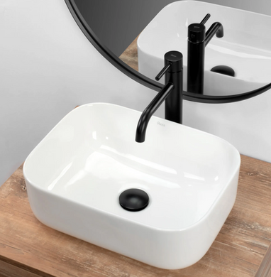 Умывальник (раковина) REA DEMI MINI WHITE белый накладной