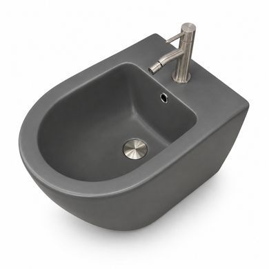 Подвесное биде VBI VULCANO GREY MATT