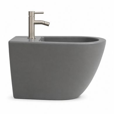 Подвесное биде VBI VULCANO GREY MATT