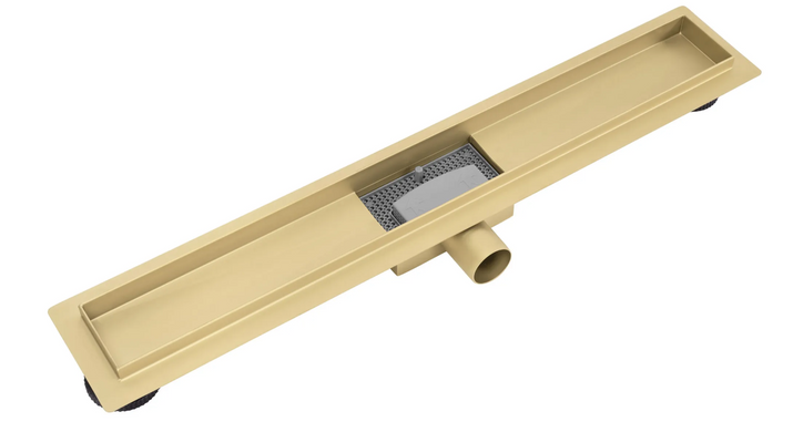 Трап для душа REA NEOX 70 GOLD 2в1 золотой