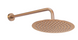 Душевая система REA DROP BRUSHED COPPER + BOX скрытого монтажа