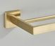 Вешалка двойная для полотенца REA ERLO 02 BRUSHED GOLD