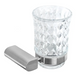 Склянка для зубних щіток REA 322224 NICKEL BRUSHED *