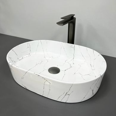 Умывальник (раковина) VBI VERONA 50 MARMO GLOSSY накладной