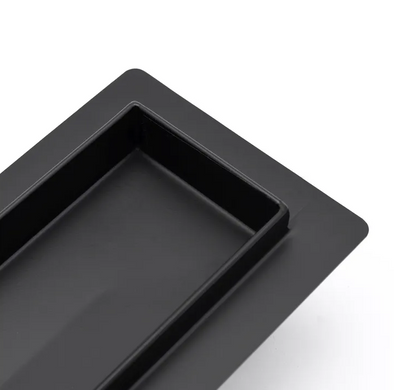 Трап для душу REA GREEK 90 PRO BLACK чорний