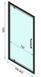 Душевая кабина REA RAPID SWING 80x80 BLACK