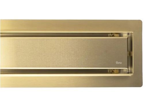 Трап для душу REA NEOX 100 PRO BRUSHED GOLD 2в1 матове золото