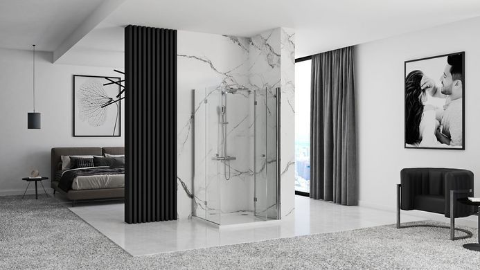 Душевая кабина REA FOLD N2 90х90 CHROME