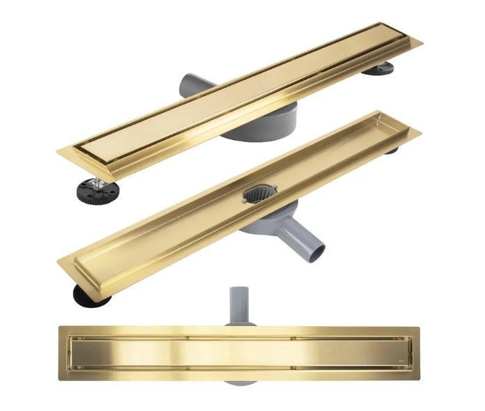 Трап для душу REA NEOX 60 PRO BRUSHED GOLD 2в1 матове золото - Rea