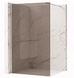 Душова стінка REA FLEXI 130 BROWN CHROME