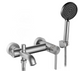 Змішувач для ванни REA FOSTER NICKEL BRUSHED з виливом