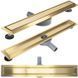Трап для душу REA NEOX 100 PRO BRUSHED GOLD 2в1 матове золото