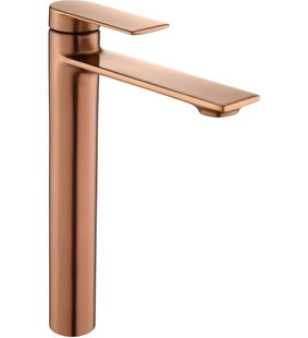 Змішувач для раковини REA STORM BRUSHED COPPER високий