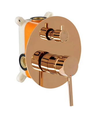 Душевая система REA LUNGO COPPER с изливом + BOX скрытого монтажа