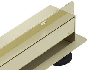 Трап для душа MEXEN FLAT WALL 2в1 настенный GOLD золотой 60 см