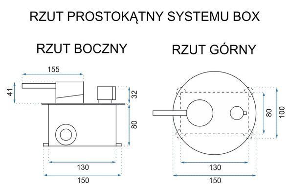 Смеситель для ванны и душа REA LUNGO BLACK + BOX скрытого монтажа