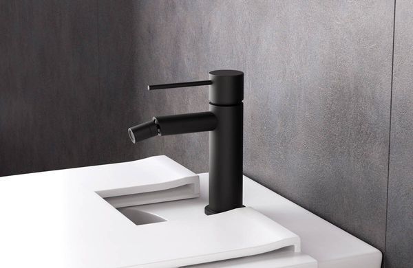 Змішувач для біде CORSAN LUGO BLACK чорний