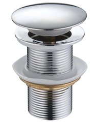 Донный клапан для раковины MEXEN KLIK-KLAK CHROME без перелива MEX-79910-00