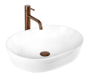 Умывальник (раковина) REA CLEO 50 WHITE накладной
