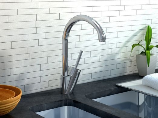Смеситель для кухни KOHLMAN MAXIMA CHROME