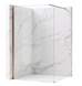Душевая стенка REA FLEXI 120 TRANSPARENT BRUSHED COPPER
