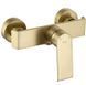 Змішувач для ванни та душу REA HASS BRUSHED GOLD настінний без виливу