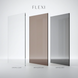 Душевая стенка REA FLEXI 120 TRANSPARENT BRUSHED COPPER