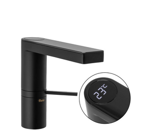 Змішувач для раковини (умивальника) REA AMAR LCD BLACK чорний *