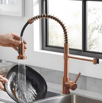 Змішувач для кухні REA COLIN BRUSHED COPPER
