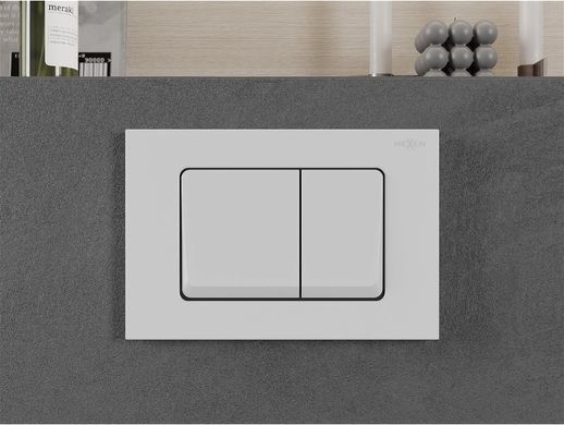 Кнопка смыва для инсталляции MEXEN FENIX 10 XS WHITE