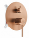 Душова система REA FOSS CLIF BRUSHED COPPER + BOX прихованого монтажу