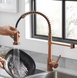 Змішувач для кухні REA COLIN BRUSHED COPPER