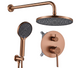 Душевая система REA FOSTER BRUSHED COPPER + BOX скрытого монтажа