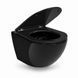 Підвісний унітаз VBI VULCANO BLACK GLOSSY