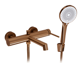 Змішувач для ванни REA FOSS BRUSHED COPPER з виливом