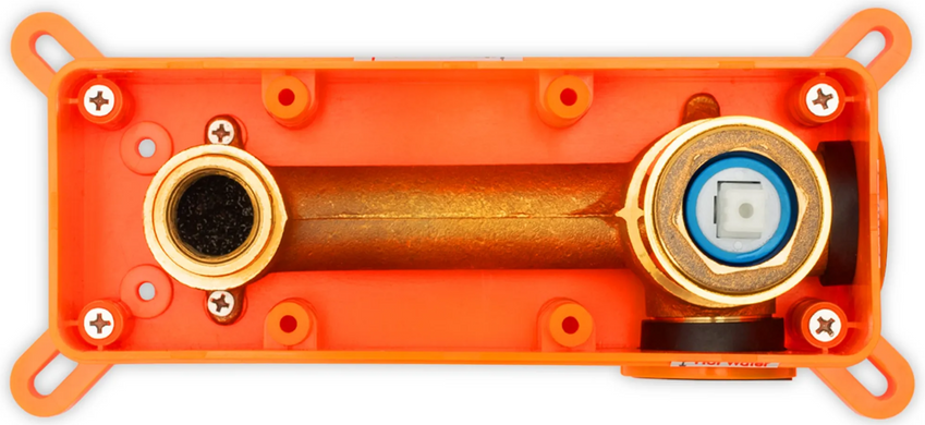 Смеситель для раковины (умывальника) REA LUNGO LONG GOLD + BOX скрытого монтажа