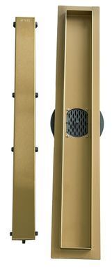 Трап для душа VBI FORT 2в1 100 BRUSHED GOLD