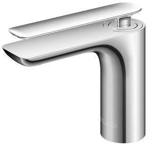 Смеситель для раковины (умывальника) KOHLMAN EXPERIENCE CHROME низкий