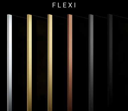 Душова стінка REA FLEXI 70 TRANSPARENT CHROME