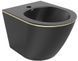 Подвесное биде MEXEN LENA BLACK MATT GOLD EDGE