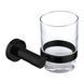 Склянка для зубних щіток OMNIRES MODERN PROJECT BLACK MATT