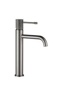Змішувач для раковини VBI MILANO UNO GRAPHITE високий