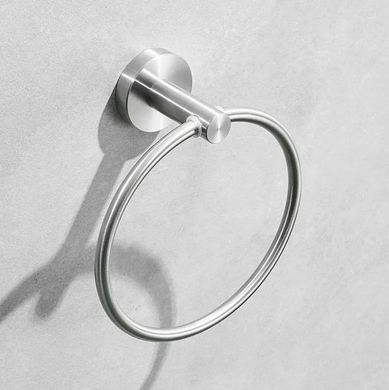 Полотенцедержатель кольцо REA 332915 MIST 05 NICKEL BRUSHED