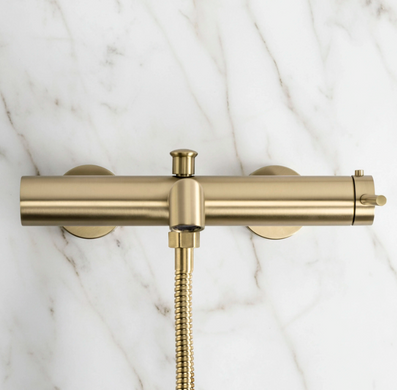 Смеситель для ванны REA FOSS BRUSHED GOLD с изливом