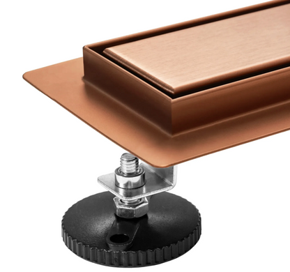 Трап для душа REA NEOX 80 PRO BRUSHED COPPER