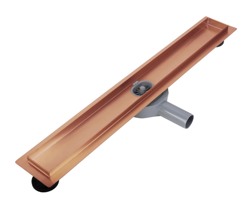 Трап для душа REA NEOX 80 PRO BRUSHED COPPER
