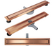 Трап для душа REA NEOX 80 PRO BRUSHED COPPER